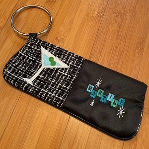 Fabulous martini clutch wristlet